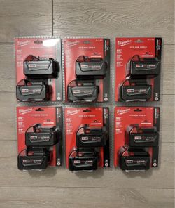 Milwaukee M18 5.0 Batteries (2-pack)