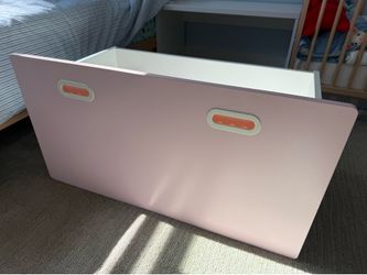 IKEA - SMÅSTAD Box, pink, 35 3/8x19 1/4x18 7/8 "