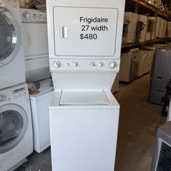 Frigidaire Stackable Washer Dryer 
