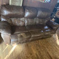 Leather Couch