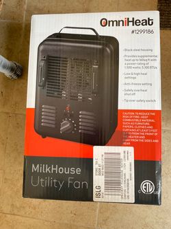 OmniHeat Milkhouse Utility Heater 1500W - Brand New, Sealed in Box