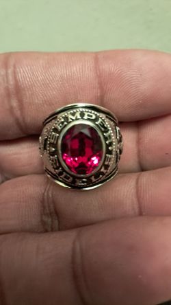 Sterling silver marines ring
