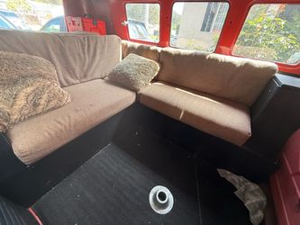 Vw bus split window , camper interior seats