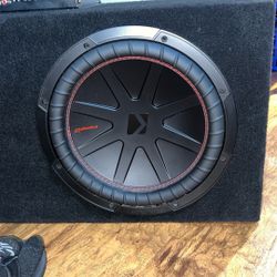 Kicker Comp R W/ JC Power Audio Systems Amp Class D