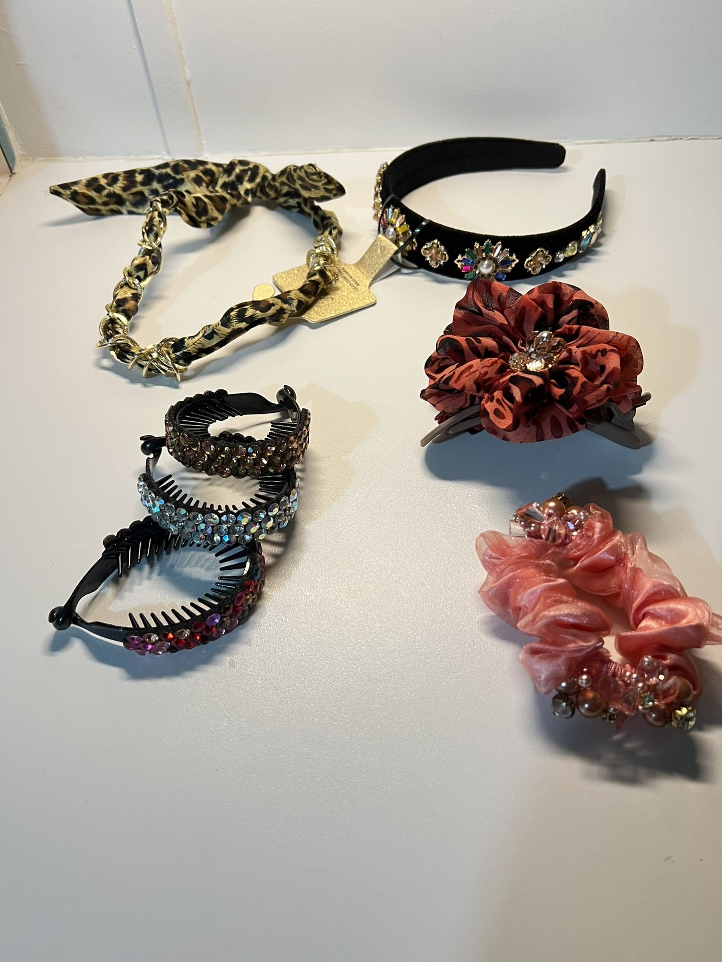 Hair Clip Ornaments 7 pieces