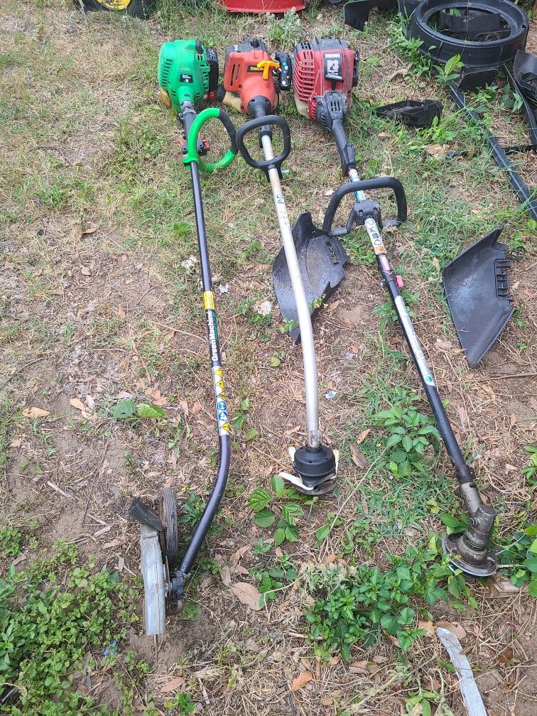 3 Weedeater For Parts Or Repair