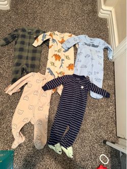 Size 6 month warm pjs bundle