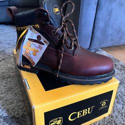 Men’a Steel Toe CEBU Boots New 