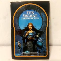 Vintage 1982 The Secret A Treasure Hunt Book (Original First Printing)