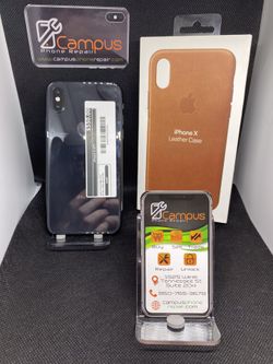 iPhone X w/ free phone case