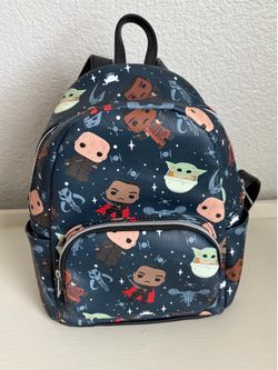 Like new! Disney/Star Wars Mini Backpack-Grogu /Star Wars Print