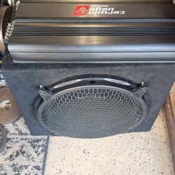5 Channel Amp With 12” Subwoofer