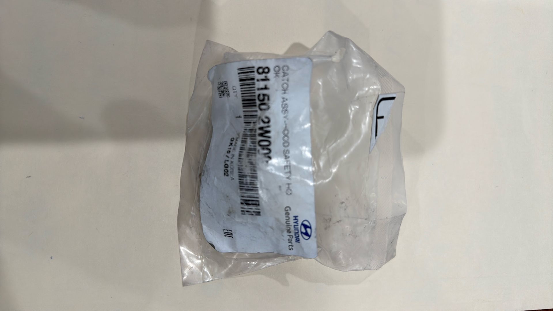 Hyundai OEM Hood Safety Hook