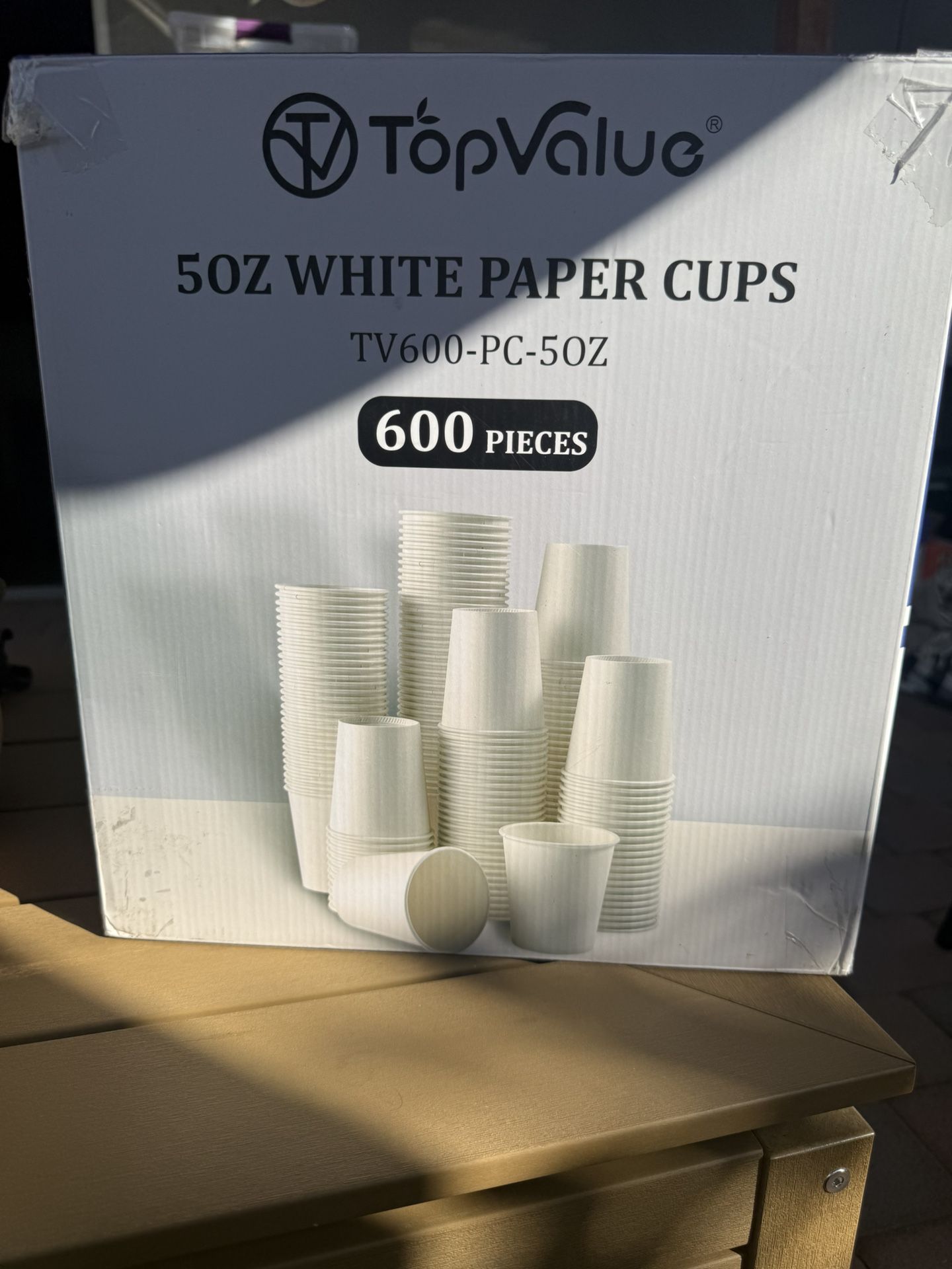 600pc Paper Cups 5oz