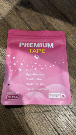Pink premium tape