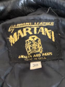 Men’s short  Martaki leather jacket