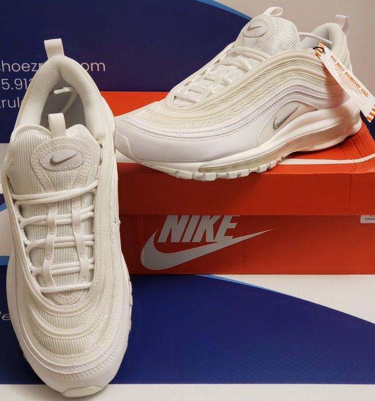 Brand New Air Max 97 White/Wolf Grey Men's Size 8