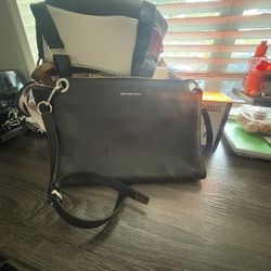 Leather Mk Crossbody 