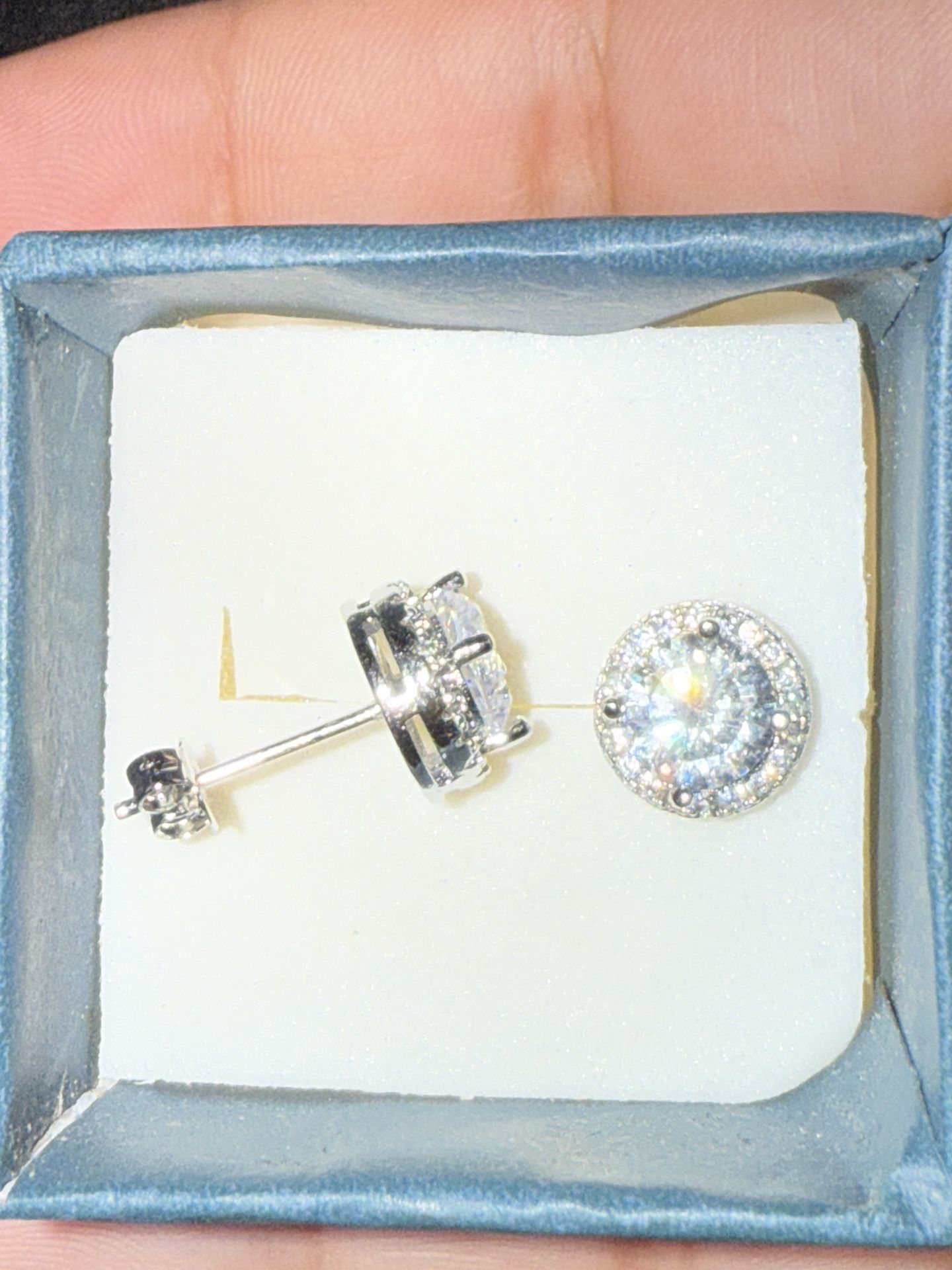 Diamond Moissanite Earrings