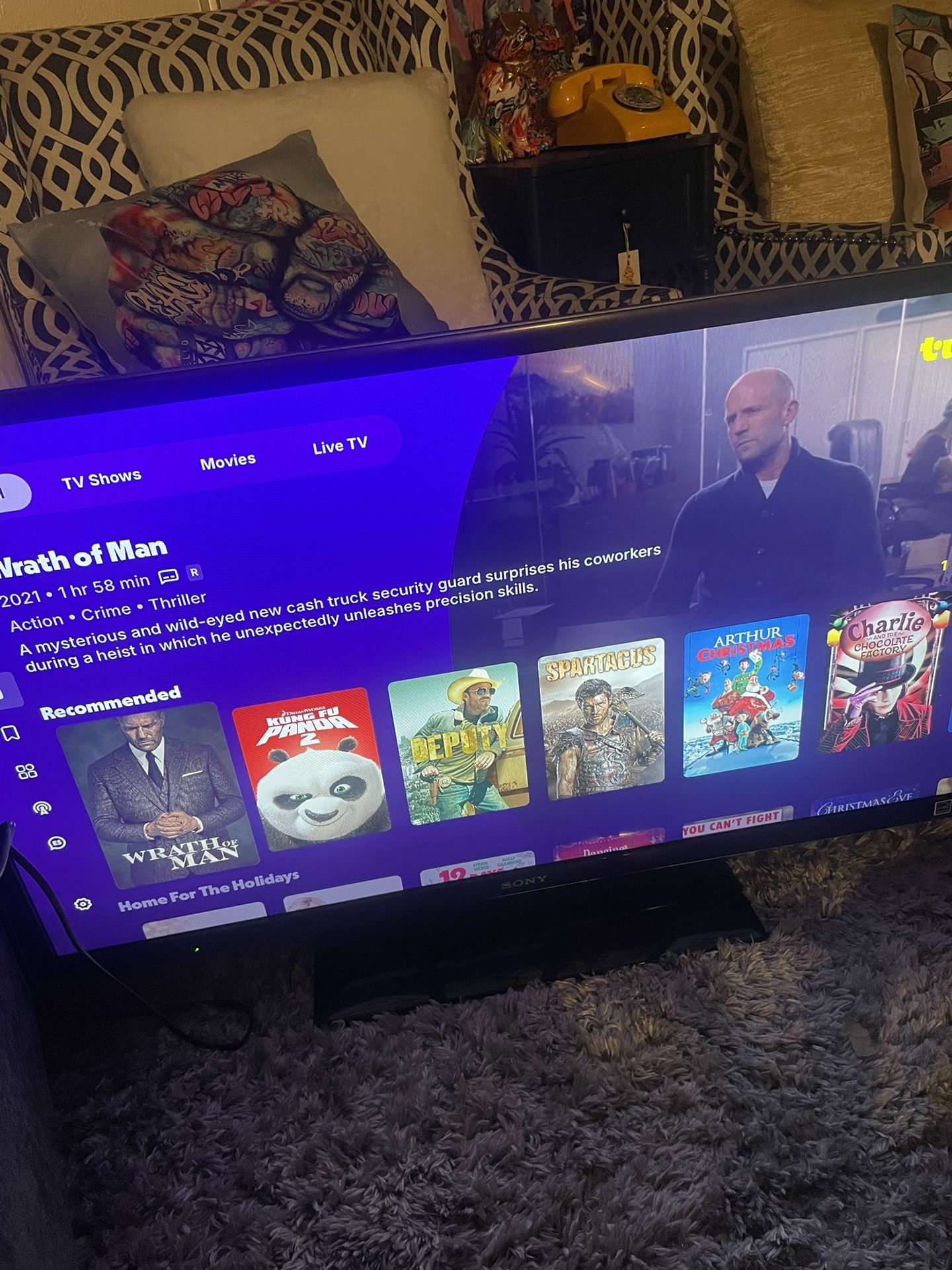 46” Sony LED backlit TV