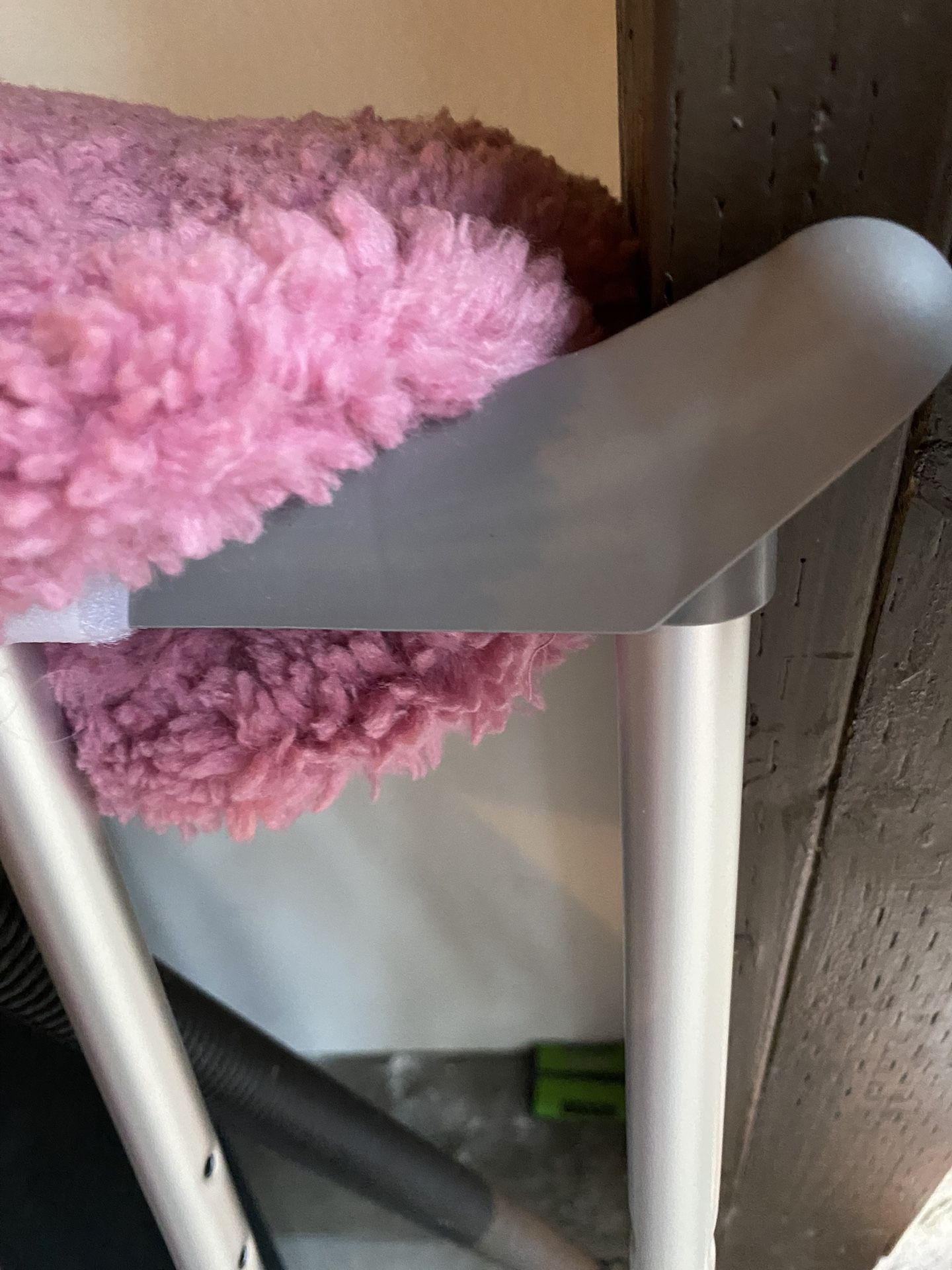 Adjustable crutches with or without cover