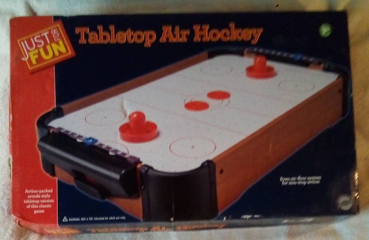 BRAND NEW IN BOX TABLE AIR HOCKEY