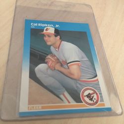 Baseball Card 1987 Fleer Cal Ripken Jr