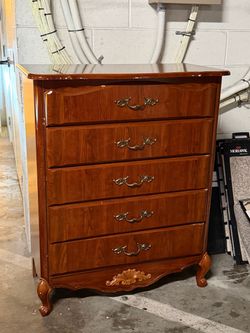 Wooden ornate Dresser