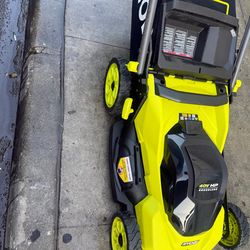 Ryobi 40V HP Brushless 20 in. Cordless Battery Walk Behind Push Lawn Mower with 6.0 Ah Battery and Charger