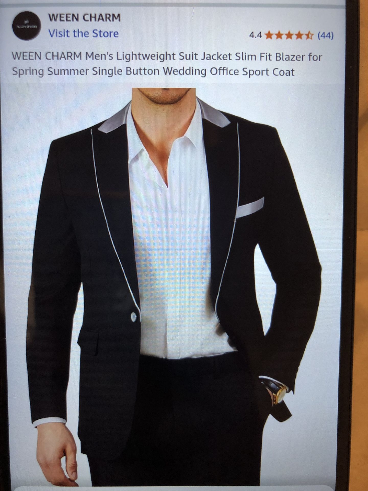 Men’s Suit Jacket 