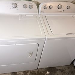 Washer And Dryer Wirlpool 