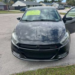Black Dodge Dart 2016 