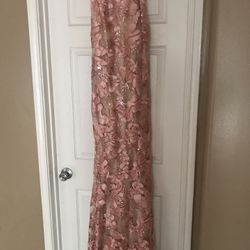 Long Blush dress