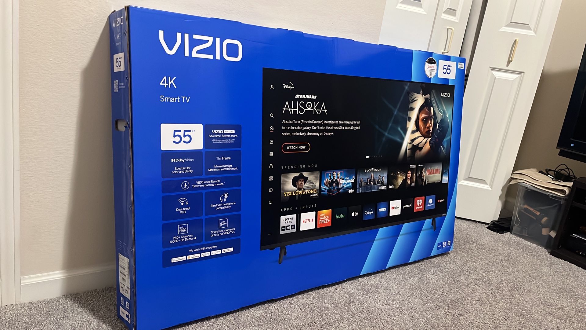 55 Inch Vizio 4K Brand New Smart TV V4K55M-801