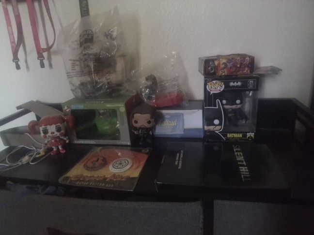 Some Antique Toys, Video Games, Funko Pop, And Bluetooth Speaker (READ BELOW👇)