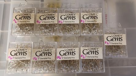 Wedding 2' Diamante PINS