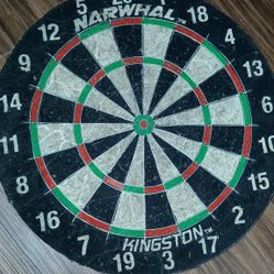 Narwhal Kingston Dart Board
