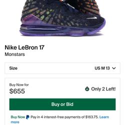 Lebron 17 “Monstars”