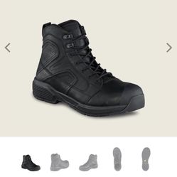 SIZE 9.5 RED WING THE EXOS LITE WATERPROOF LEATHER SAFETY TOE BOOTS BRAND NEW