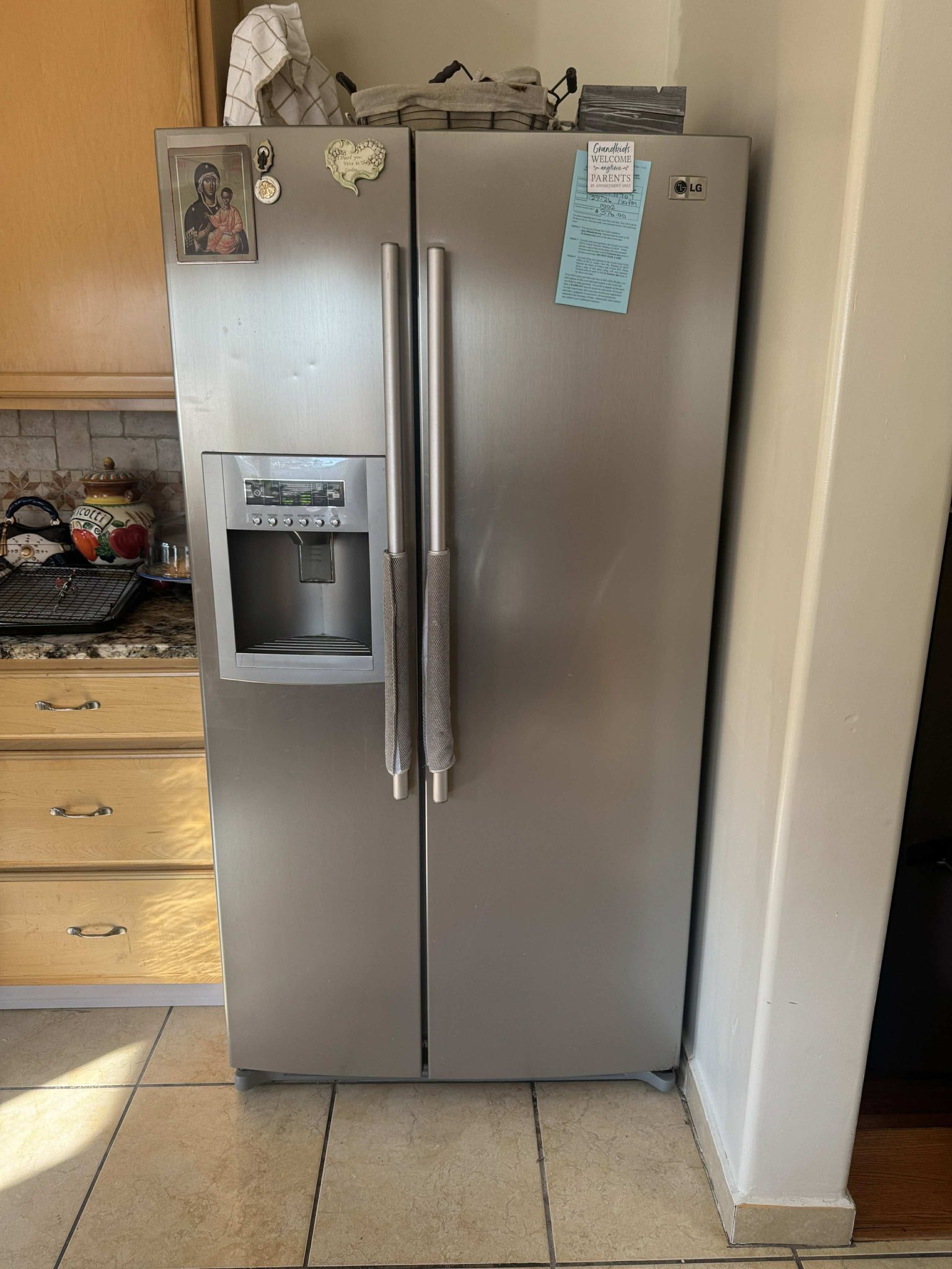 LG Double French Door Refrigerator Fridge