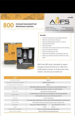 Fuel Filtration Systems / Polishing system
