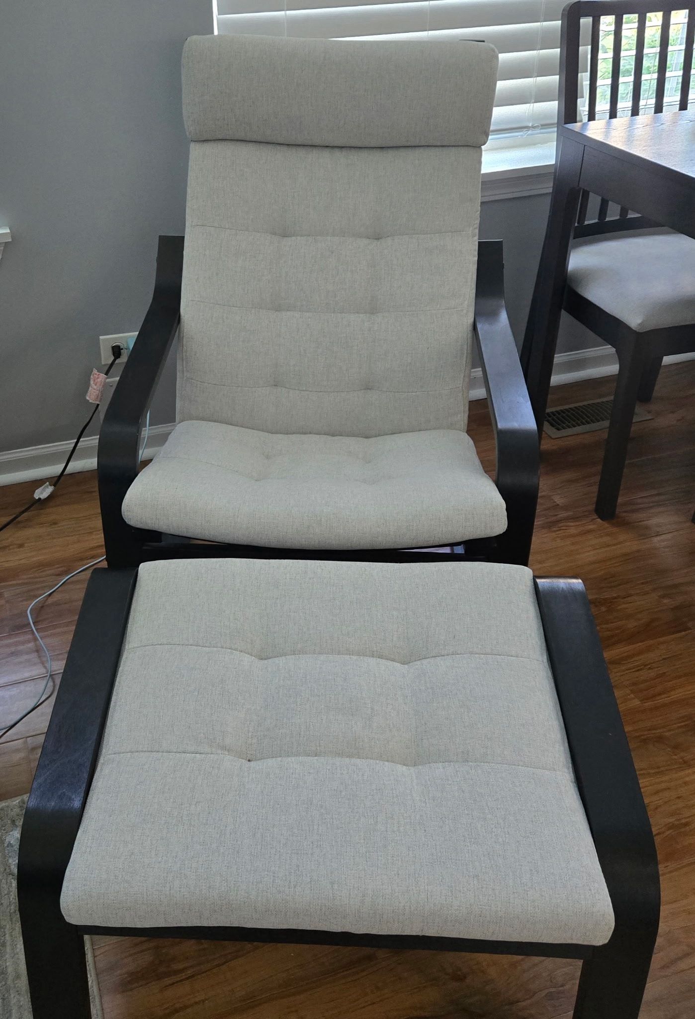 Armchair & Ottoman