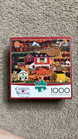 Jigsaw puzzle BUTTERNUT FARMS Buffalo NO MISSING PIECES