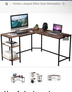 L-shape desk