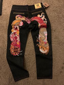 Evisu Embroidery Jeans