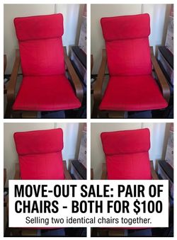 Ikea chairs 02 no for sale