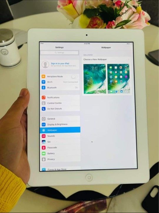 iPad 4, Wi-Fi Internet Access, ICloud Unlocked, Excellent Condition