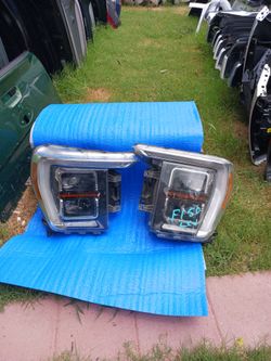 2021-2023 Ford F-150 platinum headlights Full LED RH LH OEM