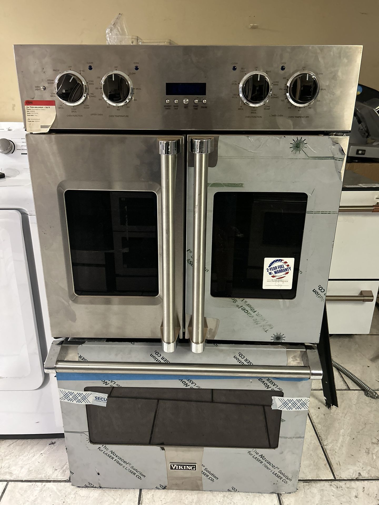 Viking Wall Double Oven 30 Inch