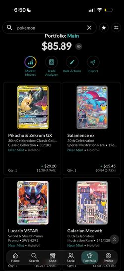 Pokémon cards